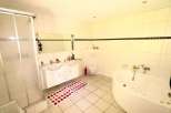 Discover a luxurious bathroom with a modern design.