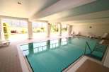 Enjoy a relaxing swim in this indoor pool, perfect for any time of year.