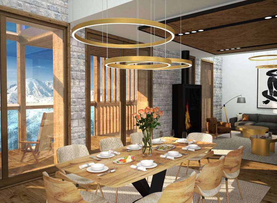 Experience luxury living in this stunning mountain retreat.
