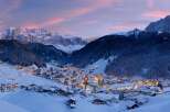 Experience the magic of a snow-covered village nestled in the heart of the mountains.