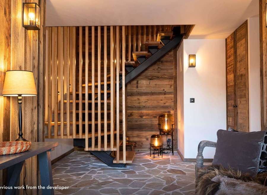Discover the charm of this stunning property, showcasing a unique blend of rustic and modern design.