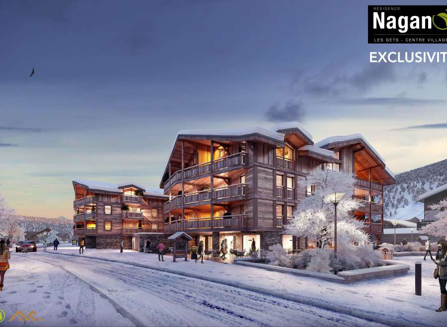 Discover the exclusive "Nagan" residence in Les Gets, a charming village center.