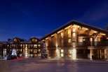 Experience luxury living in this stunning chalet nestled in a winter wonderland.