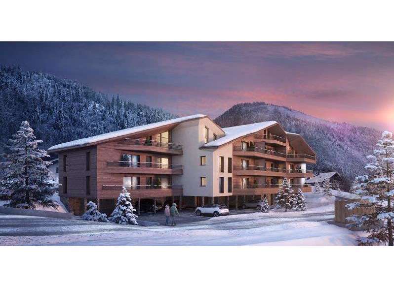 Discover your dream alpine retreat! This stunning property boasts modern architecture with a warm, inviting ambiance.