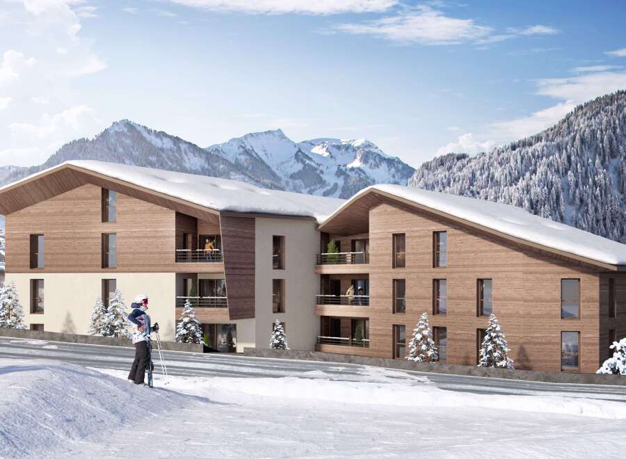 Experience luxury mountain living in this stunning architectural gem, perfectly situated amidst snow-capped peaks and a charming village.
