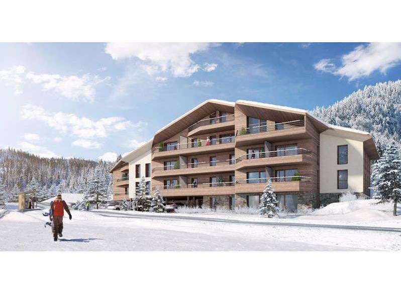 Discover your dream ski-in/ski-out chalet! This stunning property boasts modern architecture with spacious balconies, perfect for enjoying breathtaking mountain views.