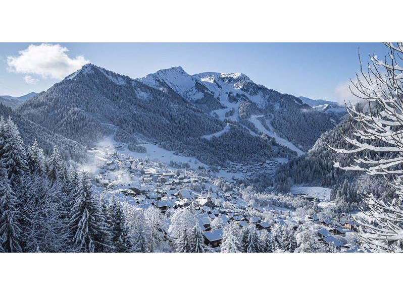 Experience the magic of a winter wonderland in this stunning mountain village.