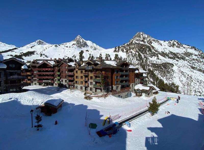 Experience the ultimate ski getaway at this stunning property nestled in the heart of the mountains.