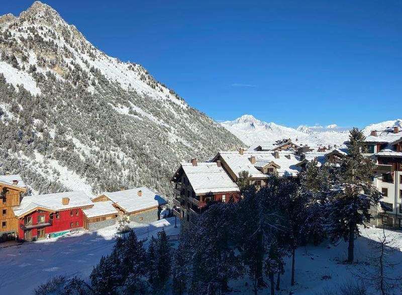 Experience the ultimate winter getaway in this stunning mountain property.