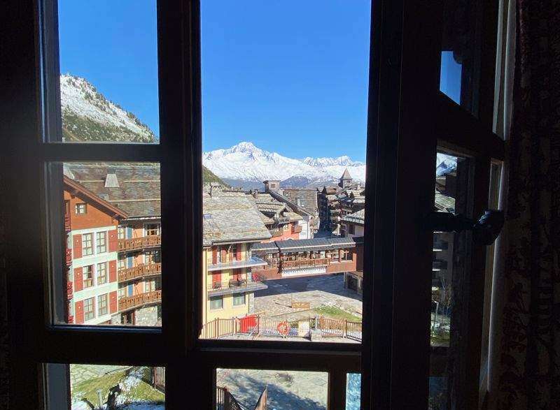 Enjoy breathtaking mountain views from this charming property.
