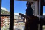 Enjoy breathtaking mountain views from this charming property.