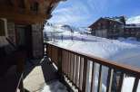 Enjoy breathtaking mountain views from this charming ski chalet.