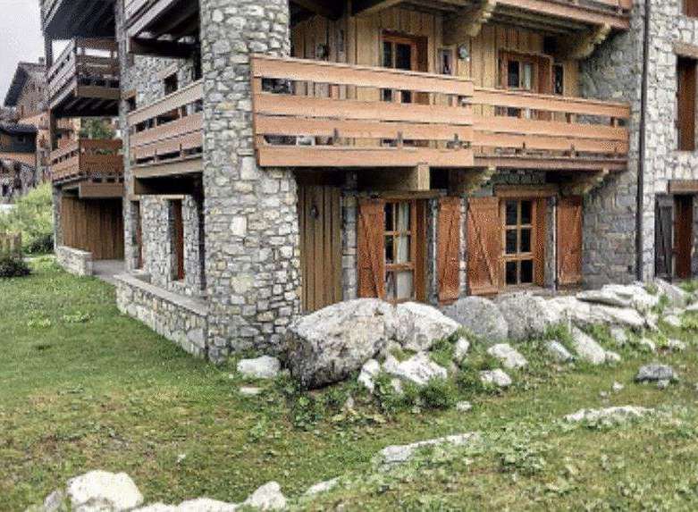 Discover the charm of this stone-built property, featuring wooden balconies and shutters that exude rustic elegance.