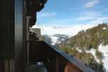 Enjoy breathtaking mountain views from this stunning chalet.