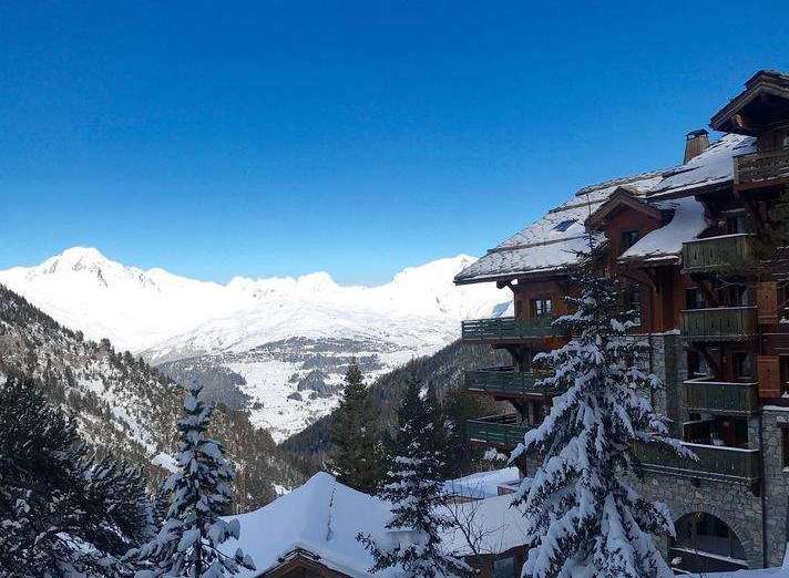 Experience the ultimate winter getaway at this stunning mountain lodge.