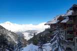 Experience the ultimate winter getaway at this stunning mountain lodge.