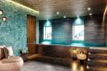 Indulge in the ultimate relaxation experience in this luxurious spa retreat.
