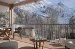 Luxury mountain chalet with breathtaking views.