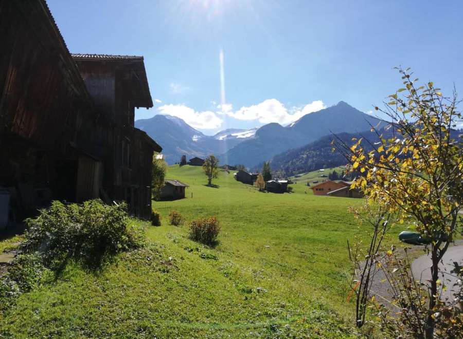 Nestled in a picturesque mountain landscape, this property offers stunning views and a tranquil atmosphere.