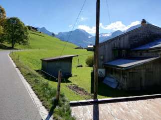 Nestled in a picturesque landscape, this property offers stunning mountain views and a serene atmosphere.