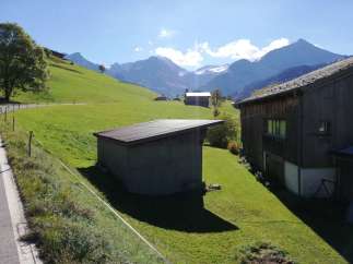 Nestled in a picturesque mountain landscape, this property offers stunning views and a tranquil setting.