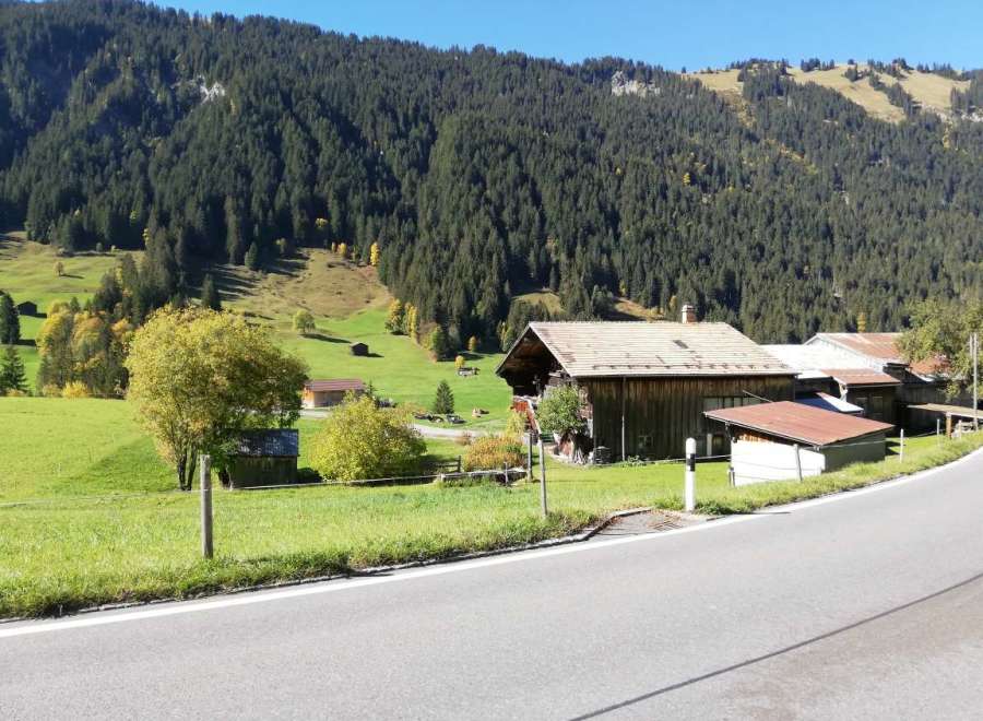 Nestled in a picturesque mountain landscape, this property offers a serene escape.