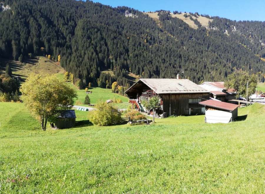 Nestled in a picturesque mountain setting, this charming property offers a tranquil escape.