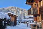 Experience the charm of a winter wonderland in this stunning chalet.