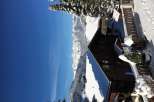 Experience the ultimate winter getaway in this charming chalet nestled in the snowy mountains.