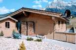 Escape to the mountains in this charming wooden chalet.