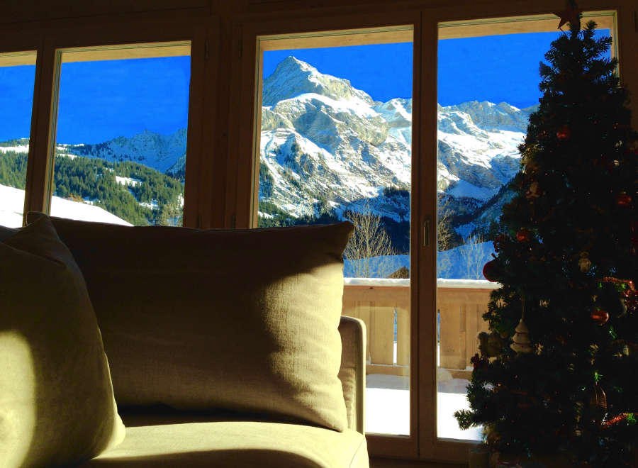 Enjoy breathtaking mountain views from this cozy retreat.