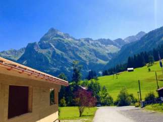 Nestled amidst breathtaking mountain scenery, this property offers a serene escape.