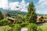 Nestled amidst the breathtaking Swiss Alps, this charming property offers stunning mountain views and a serene atmosphere.