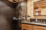 Experience rustic charm in this beautifully designed bathroom.