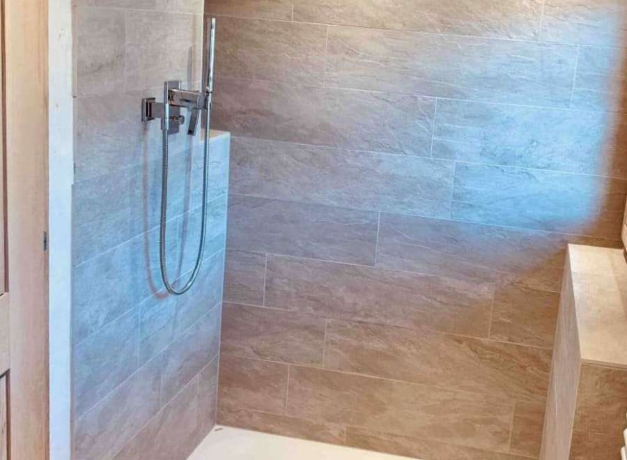 Step into luxury with this stunning shower.