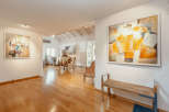 This stunning property boasts a bright and airy interior with beautiful hardwood floors throughout.