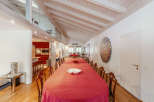 This stunning property boasts a spacious dining area, perfect for hosting gatherings.