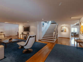 Step into luxury with this stunning property featuring a modern interior design.