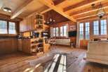 Experience rustic charm in this stunning wooden cabin.