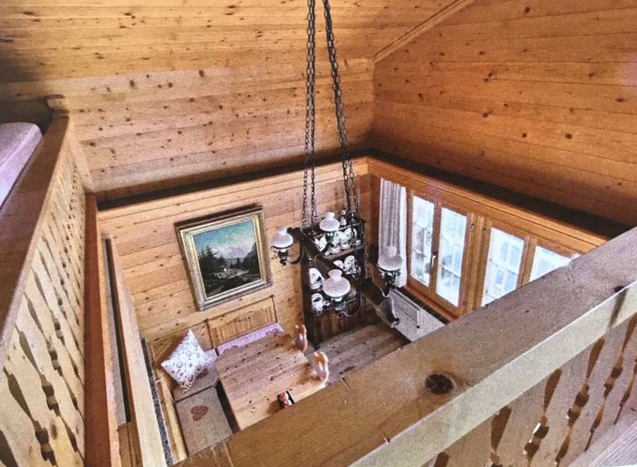 Discover the charm of this cozy wooden interior.
