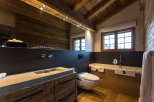 Experience luxury in this stunning bathroom.