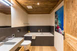 Step into a luxurious bathroom retreat.