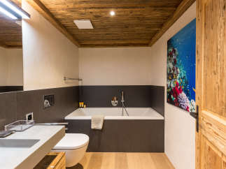 Step into a luxurious bathroom retreat.