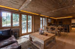 Experience rustic elegance in this stunning chalet.