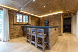 Experience rustic elegance in this stunning kitchen.