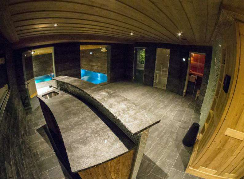 Indulge in luxury with this stunning spa retreat.
