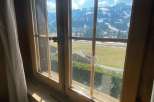 Enjoy breathtaking mountain views from this charming property.