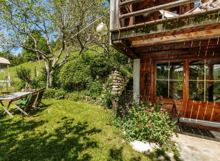 Discover the charm of this rustic cabin nestled in a serene natural setting.