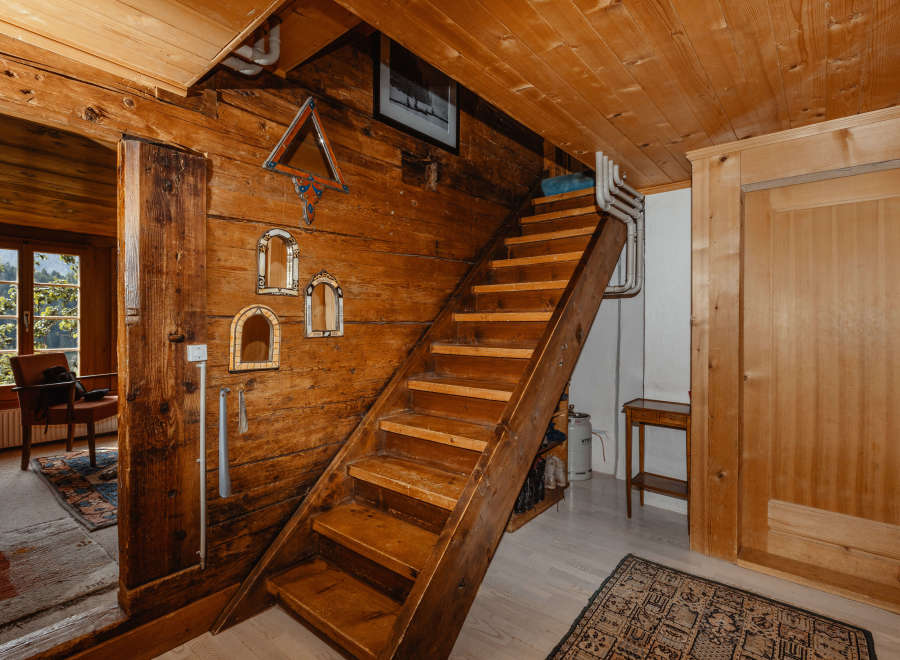 Step into rustic charm with this inviting interior.