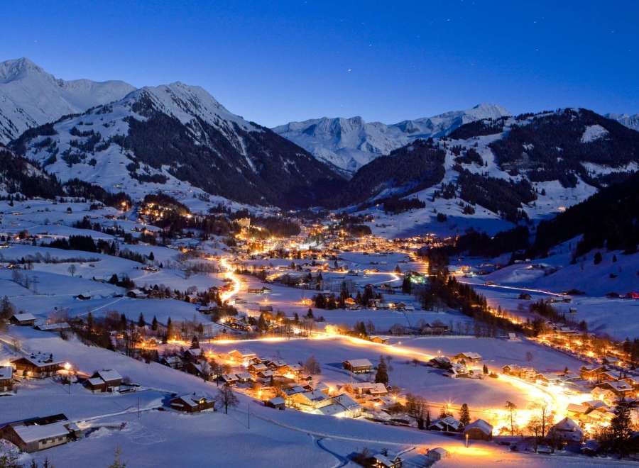 Experience the magic of a winter wonderland in this stunning mountain village.